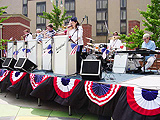 bandstand for the military!